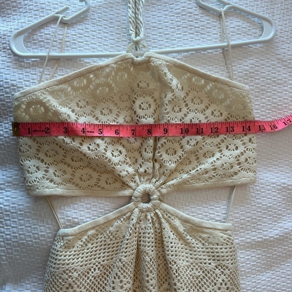 Jonathan simkhai Georgiana Crochet Swim Coverup Dress NWT - Picture 11 of 16